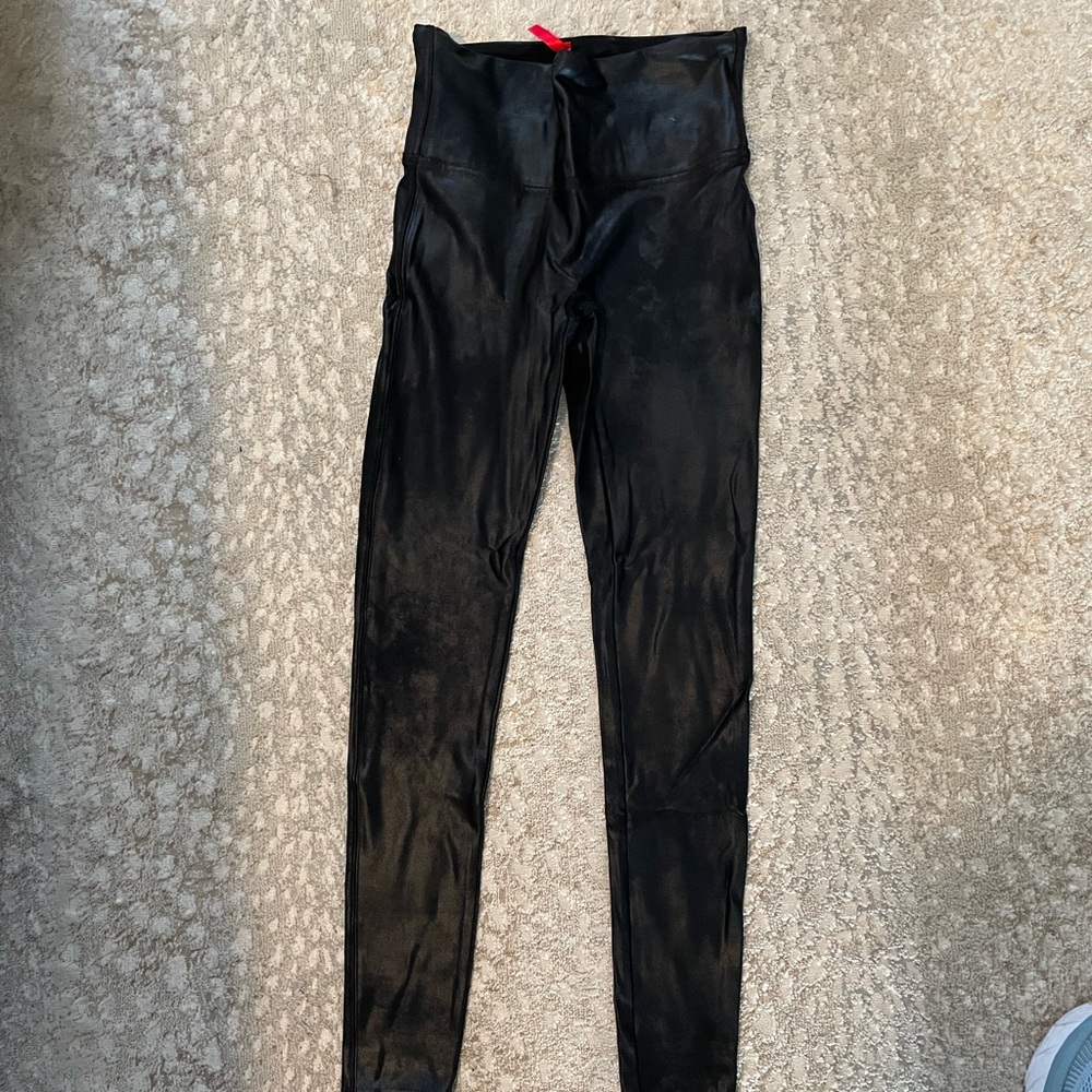 Spanx Faux Leather Leggings